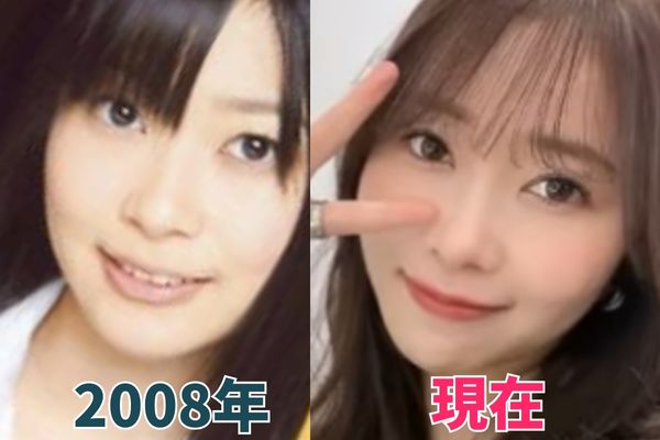 指原莉乃さんの輪郭を昔の画像と比較