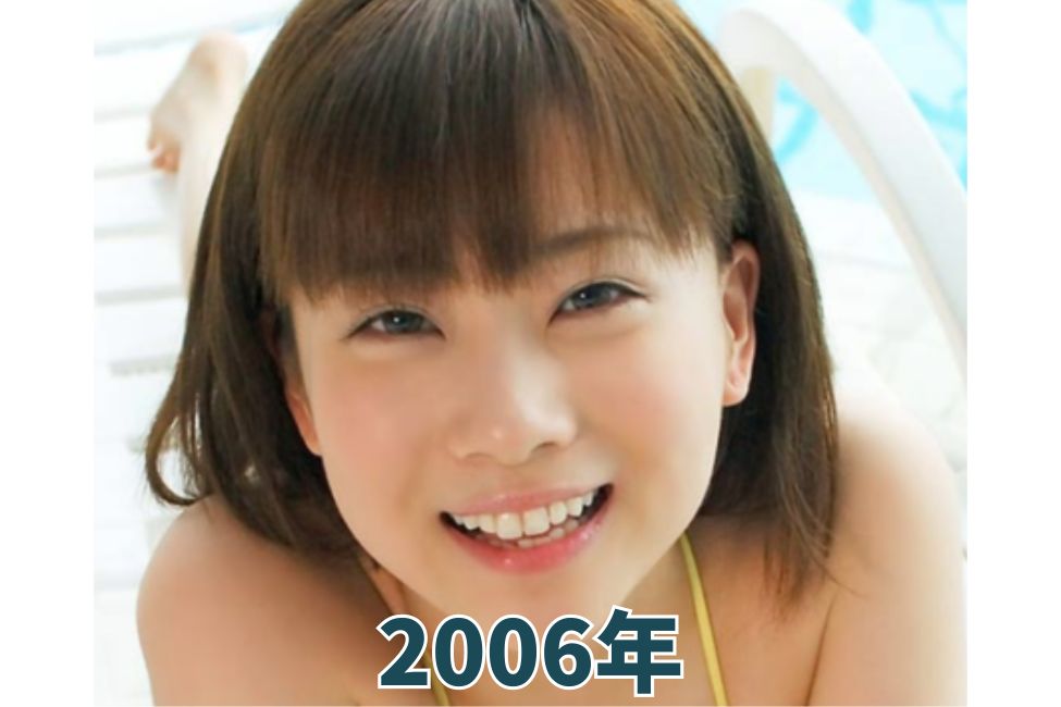 2006年ごろの重盛さとみさんは並行二重