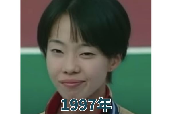 1997年世界陸上アテネ大会で銅メダルを獲得