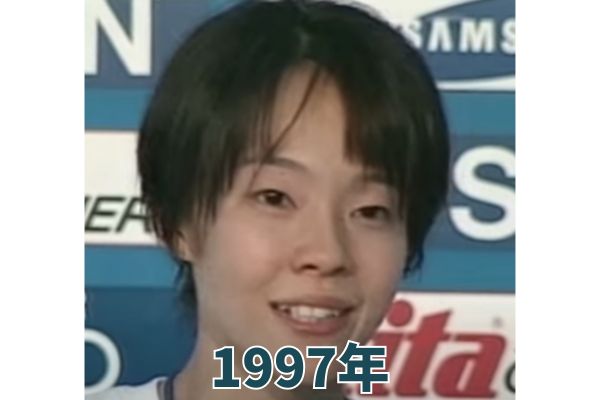 1997年世界陸上アテネ大会で銅メダルを獲得