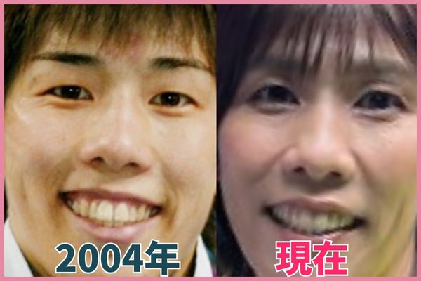 吉田沙保里さんの目を昔の画像と比較